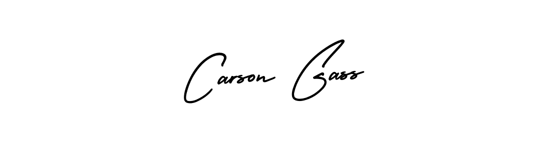 It looks lik you need a new signature style for name Carson Gass. Design unique handwritten (AmerikaSignatureDemo-Regular) signature with our free signature maker in just a few clicks. Carson Gass signature style 3 images and pictures png