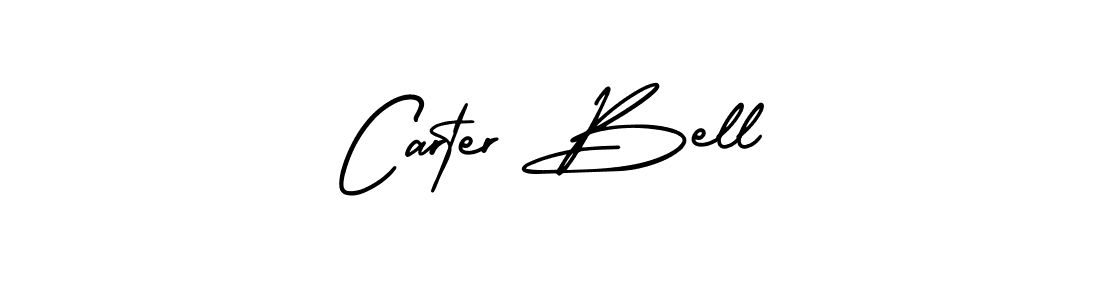 Design your own signature with our free online signature maker. With this signature software, you can create a handwritten (AmerikaSignatureDemo-Regular) signature for name Carter Bell. Carter Bell signature style 3 images and pictures png