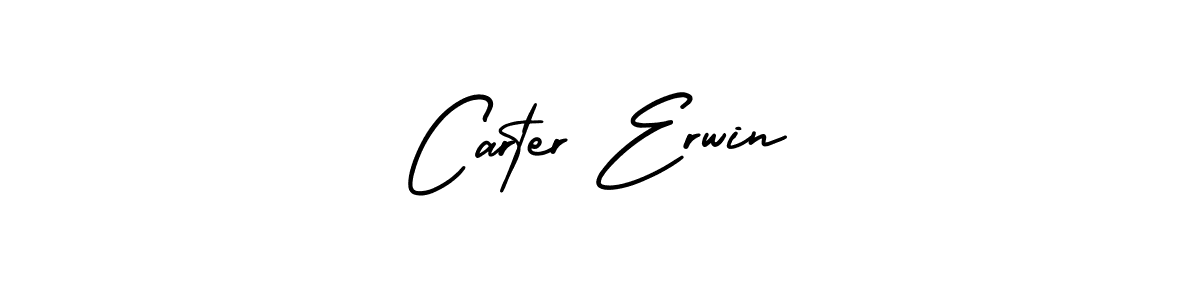 Create a beautiful signature design for name Carter Erwin. With this signature (AmerikaSignatureDemo-Regular) fonts, you can make a handwritten signature for free. Carter Erwin signature style 3 images and pictures png