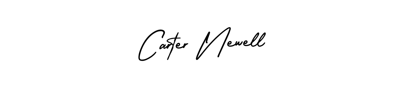 How to make Carter Newell signature? AmerikaSignatureDemo-Regular is a professional autograph style. Create handwritten signature for Carter Newell name. Carter Newell signature style 3 images and pictures png