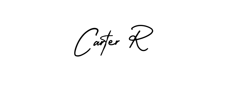 Also You can easily find your signature by using the search form. We will create Carter R name handwritten signature images for you free of cost using AmerikaSignatureDemo-Regular sign style. Carter R signature style 3 images and pictures png