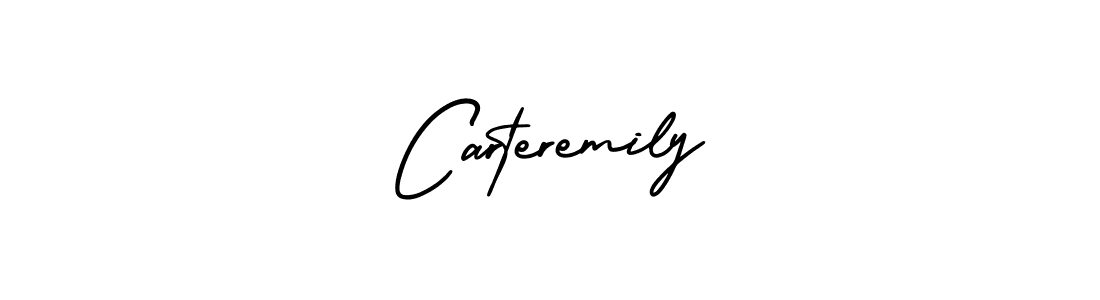 Also we have Carteremily name is the best signature style. Create professional handwritten signature collection using AmerikaSignatureDemo-Regular autograph style. Carteremily signature style 3 images and pictures png