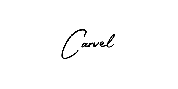 How to make Carvel name signature. Use AmerikaSignatureDemo-Regular style for creating short signs online. This is the latest handwritten sign. Carvel signature style 3 images and pictures png
