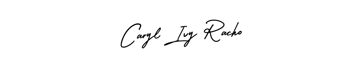 Similarly AmerikaSignatureDemo-Regular is the best handwritten signature design. Signature creator online .You can use it as an online autograph creator for name Caryl Ivy Racho. Caryl Ivy Racho signature style 3 images and pictures png