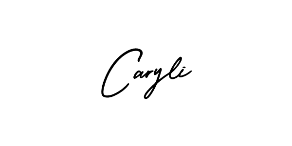 Also we have Caryli name is the best signature style. Create professional handwritten signature collection using AmerikaSignatureDemo-Regular autograph style. Caryli signature style 3 images and pictures png