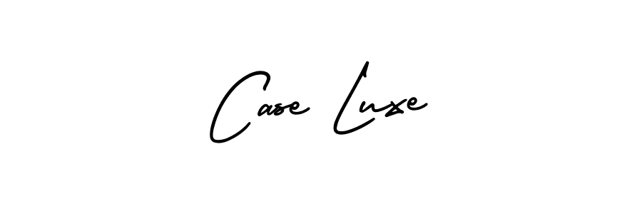 Use a signature maker to create a handwritten signature online. With this signature software, you can design (AmerikaSignatureDemo-Regular) your own signature for name Case Luxe. Case Luxe signature style 3 images and pictures png