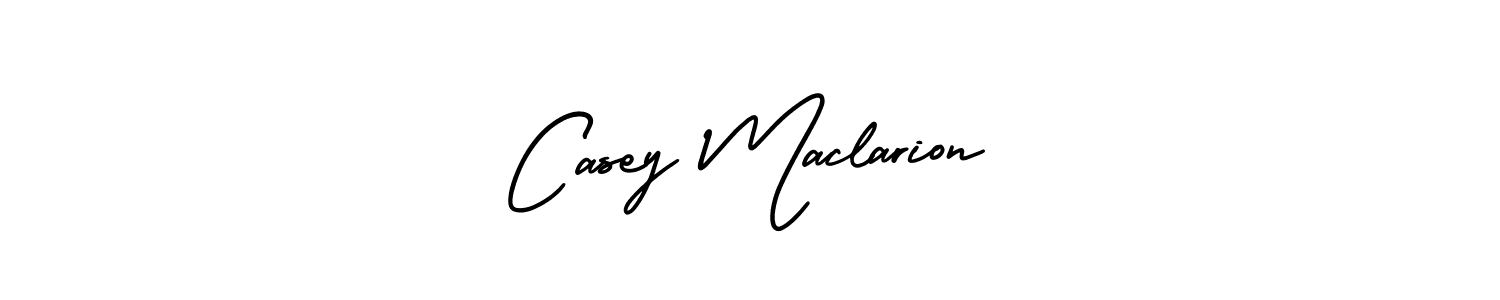 Check out images of Autograph of Casey Maclarion name. Actor Casey Maclarion Signature Style. AmerikaSignatureDemo-Regular is a professional sign style online. Casey Maclarion signature style 3 images and pictures png