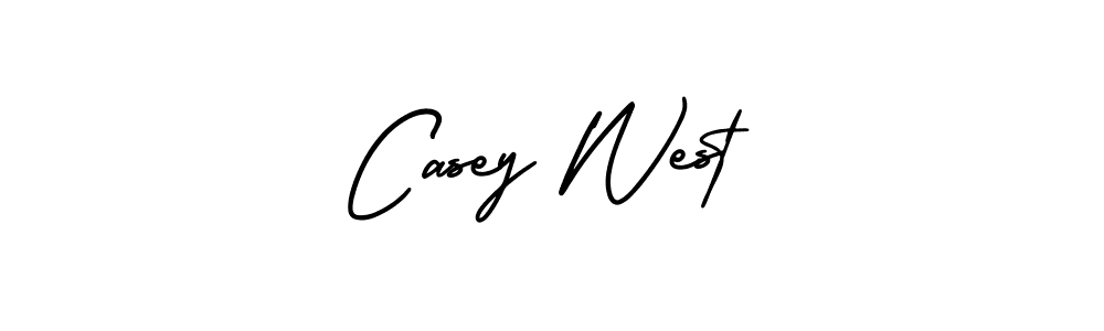 It looks lik you need a new signature style for name Casey West. Design unique handwritten (AmerikaSignatureDemo-Regular) signature with our free signature maker in just a few clicks. Casey West signature style 3 images and pictures png