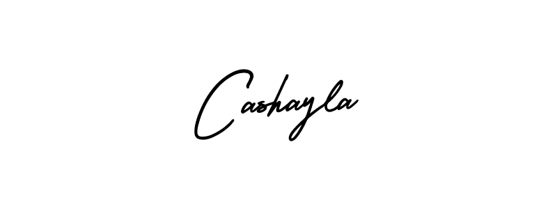 Design your own signature with our free online signature maker. With this signature software, you can create a handwritten (AmerikaSignatureDemo-Regular) signature for name Cashayla. Cashayla signature style 3 images and pictures png