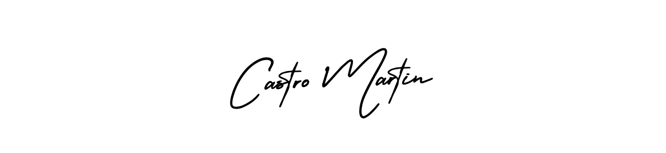 Use a signature maker to create a handwritten signature online. With this signature software, you can design (AmerikaSignatureDemo-Regular) your own signature for name Castro Martin. Castro Martin signature style 3 images and pictures png