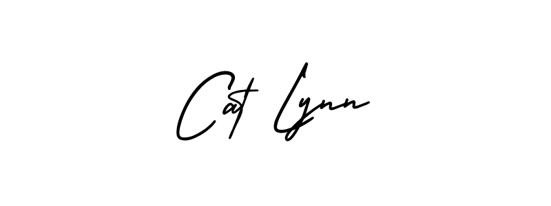 Best and Professional Signature Style for Cat Lynn. AmerikaSignatureDemo-Regular Best Signature Style Collection. Cat Lynn signature style 3 images and pictures png