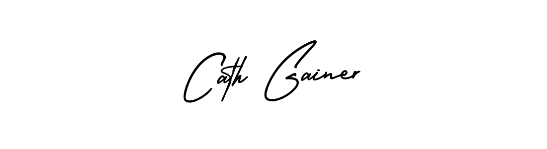 Make a beautiful signature design for name Cath Gainer. Use this online signature maker to create a handwritten signature for free. Cath Gainer signature style 3 images and pictures png