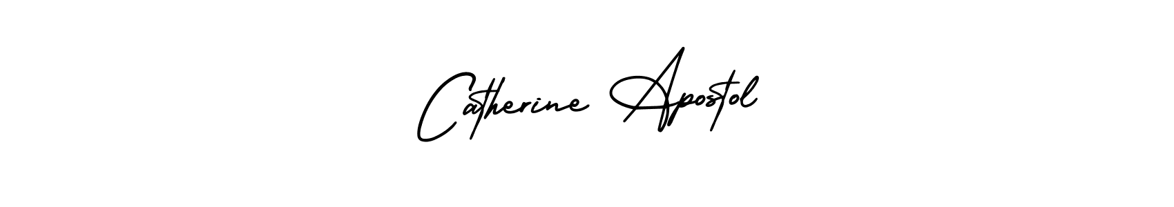 AmerikaSignatureDemo-Regular is a professional signature style that is perfect for those who want to add a touch of class to their signature. It is also a great choice for those who want to make their signature more unique. Get Catherine Apostol name to fancy signature for free. Catherine Apostol signature style 3 images and pictures png