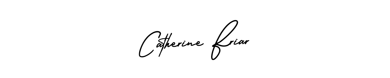 It looks lik you need a new signature style for name Catherine Friar. Design unique handwritten (AmerikaSignatureDemo-Regular) signature with our free signature maker in just a few clicks. Catherine Friar signature style 3 images and pictures png