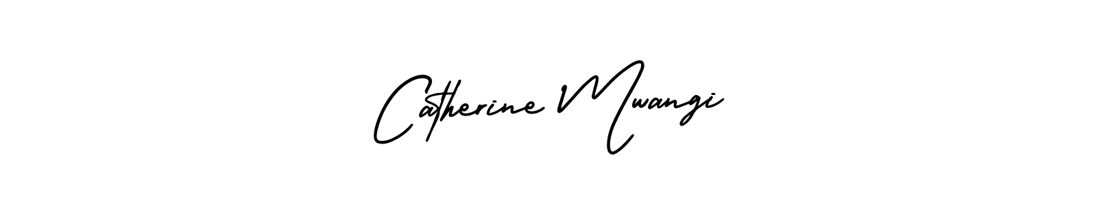 How to make Catherine Mwangi signature? AmerikaSignatureDemo-Regular is a professional autograph style. Create handwritten signature for Catherine Mwangi name. Catherine Mwangi signature style 3 images and pictures png