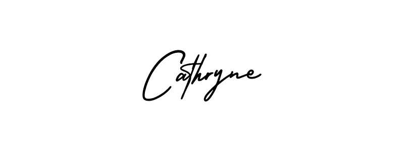 The best way (AmerikaSignatureDemo-Regular) to make a short signature is to pick only two or three words in your name. The name Cathryne include a total of six letters. For converting this name. Cathryne signature style 3 images and pictures png