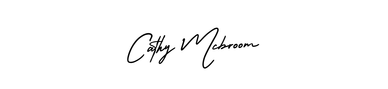 if you are searching for the best signature style for your name Cathy Mcbroom. so please give up your signature search. here we have designed multiple signature styles  using AmerikaSignatureDemo-Regular. Cathy Mcbroom signature style 3 images and pictures png