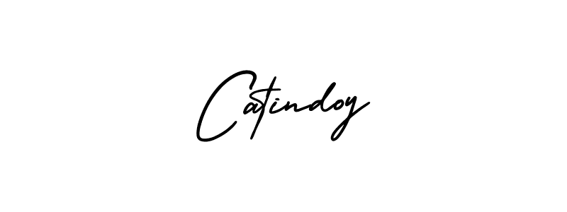 The best way (AmerikaSignatureDemo-Regular) to make a short signature is to pick only two or three words in your name. The name Catindoy include a total of six letters. For converting this name. Catindoy signature style 3 images and pictures png