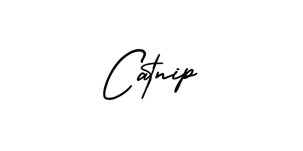 How to make Catnip name signature. Use AmerikaSignatureDemo-Regular style for creating short signs online. This is the latest handwritten sign. Catnip signature style 3 images and pictures png