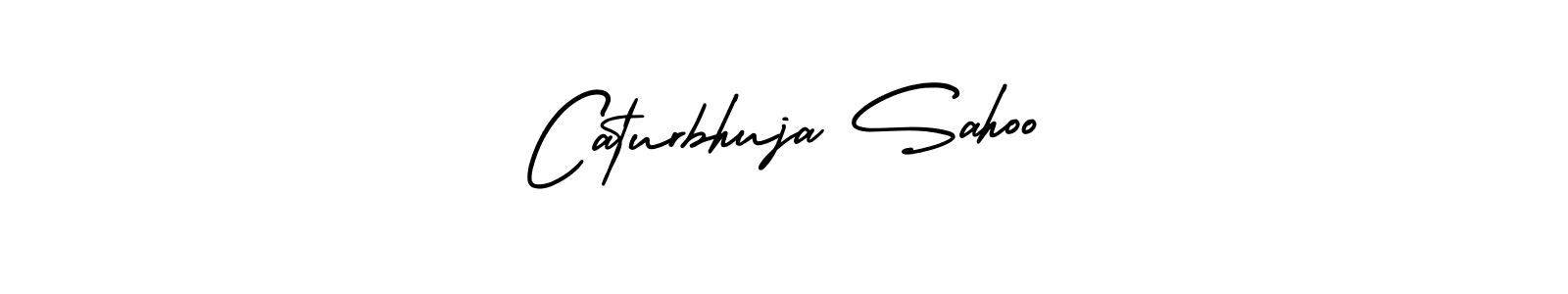 How to make Caturbhuja Sahoo signature? AmerikaSignatureDemo-Regular is a professional autograph style. Create handwritten signature for Caturbhuja Sahoo name. Caturbhuja Sahoo signature style 3 images and pictures png