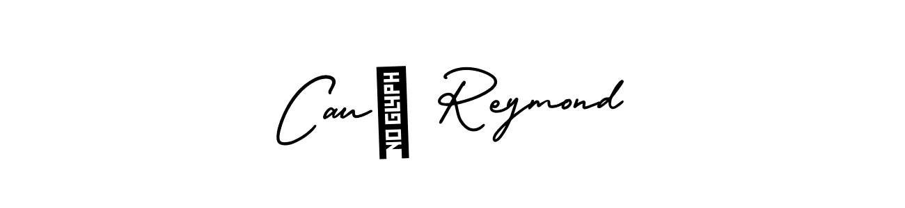 Design your own signature with our free online signature maker. With this signature software, you can create a handwritten (AmerikaSignatureDemo-Regular) signature for name Cauã Reymond. Cauã Reymond signature style 3 images and pictures png