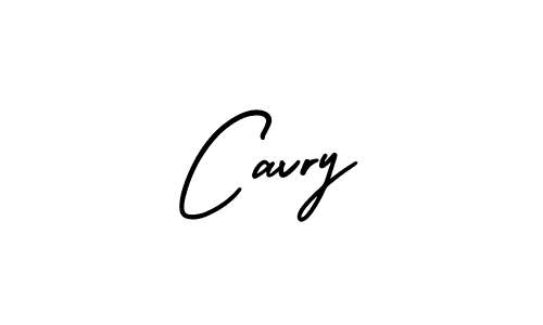 How to make Cavry name signature. Use AmerikaSignatureDemo-Regular style for creating short signs online. This is the latest handwritten sign. Cavry signature style 3 images and pictures png