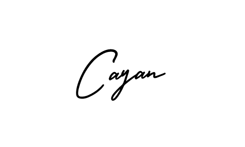 Also we have Cayan name is the best signature style. Create professional handwritten signature collection using AmerikaSignatureDemo-Regular autograph style. Cayan signature style 3 images and pictures png