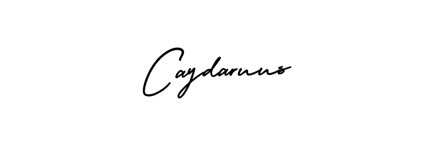 Use a signature maker to create a handwritten signature online. With this signature software, you can design (AmerikaSignatureDemo-Regular) your own signature for name Caydaruus. Caydaruus signature style 3 images and pictures png