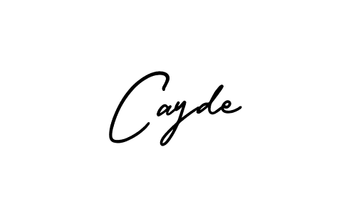 You can use this online signature creator to create a handwritten signature for the name Cayde. This is the best online autograph maker. Cayde signature style 3 images and pictures png