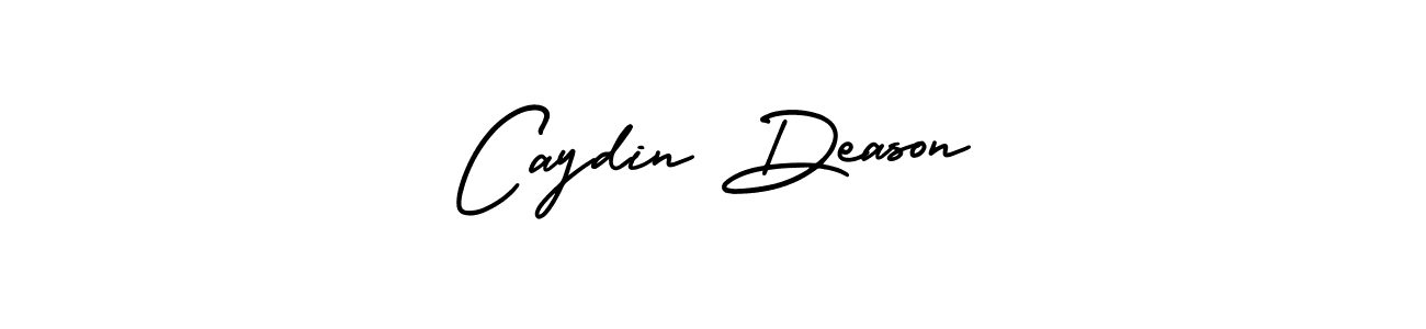 Make a short Caydin Deason signature style. Manage your documents anywhere anytime using AmerikaSignatureDemo-Regular. Create and add eSignatures, submit forms, share and send files easily. Caydin Deason signature style 3 images and pictures png