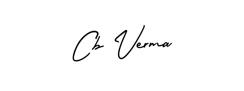 Best and Professional Signature Style for Cb Verma. AmerikaSignatureDemo-Regular Best Signature Style Collection. Cb Verma signature style 3 images and pictures png