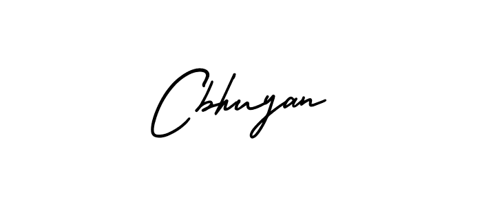 It looks lik you need a new signature style for name Cbhuyan. Design unique handwritten (AmerikaSignatureDemo-Regular) signature with our free signature maker in just a few clicks. Cbhuyan signature style 3 images and pictures png