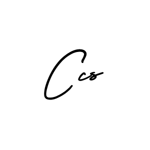 Make a beautiful signature design for name Ccs. With this signature (AmerikaSignatureDemo-Regular) style, you can create a handwritten signature for free. Ccs signature style 3 images and pictures png