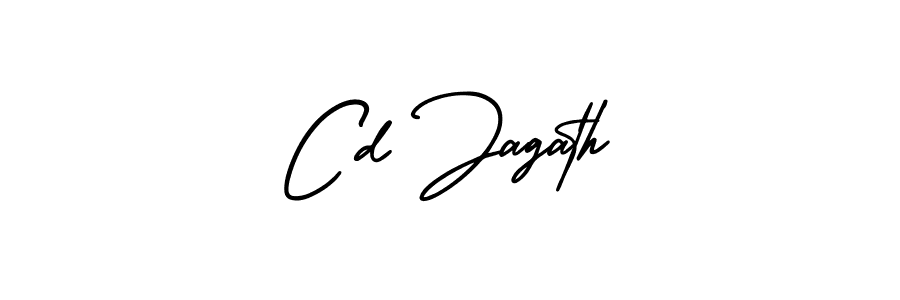 Also we have Cd Jagath name is the best signature style. Create professional handwritten signature collection using AmerikaSignatureDemo-Regular autograph style. Cd Jagath signature style 3 images and pictures png