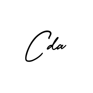 How to Draw Cda signature style? AmerikaSignatureDemo-Regular is a latest design signature styles for name Cda. Cda signature style 3 images and pictures png