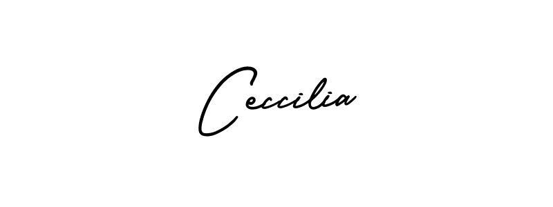 You should practise on your own different ways (AmerikaSignatureDemo-Regular) to write your name (Ceccilia) in signature. don't let someone else do it for you. Ceccilia signature style 3 images and pictures png