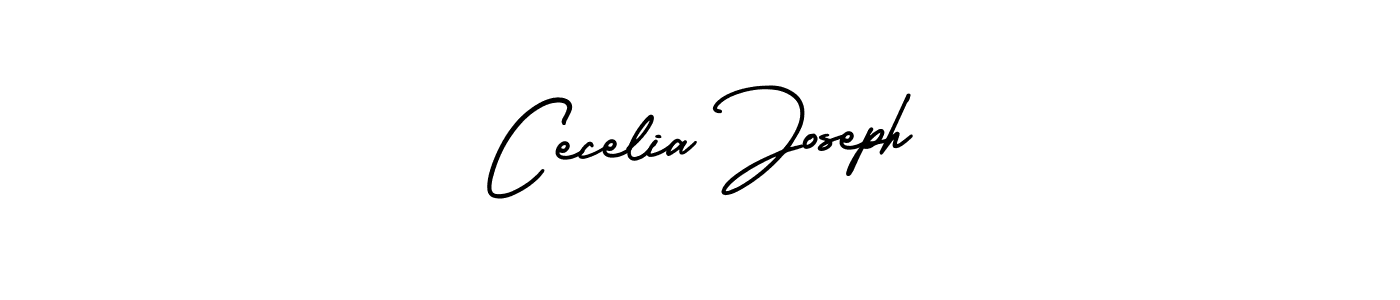 It looks lik you need a new signature style for name Cecelia Joseph. Design unique handwritten (AmerikaSignatureDemo-Regular) signature with our free signature maker in just a few clicks. Cecelia Joseph signature style 3 images and pictures png