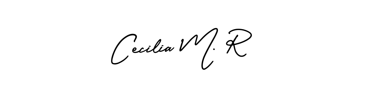 Here are the top 10 professional signature styles for the name Cecilia M. R. These are the best autograph styles you can use for your name. Cecilia M. R signature style 3 images and pictures png