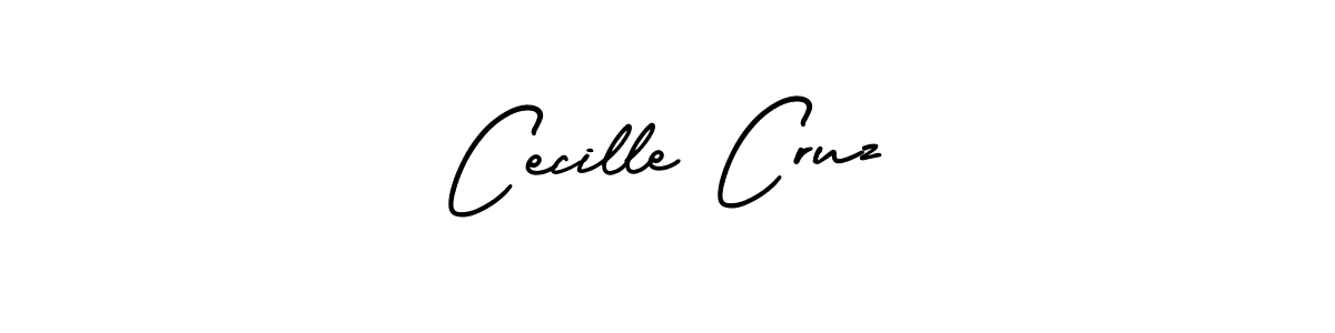 How to make Cecille Cruz signature? AmerikaSignatureDemo-Regular is a professional autograph style. Create handwritten signature for Cecille Cruz name. Cecille Cruz signature style 3 images and pictures png