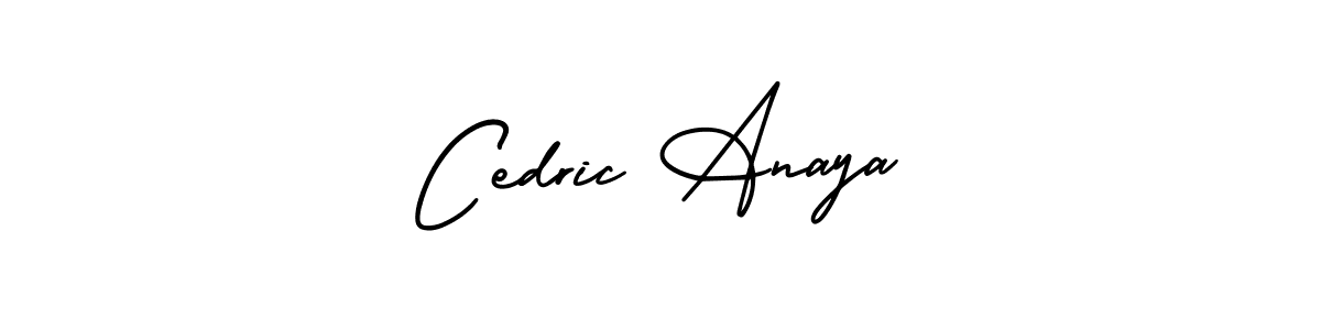 Best and Professional Signature Style for Cedric Anaya. AmerikaSignatureDemo-Regular Best Signature Style Collection. Cedric Anaya signature style 3 images and pictures png