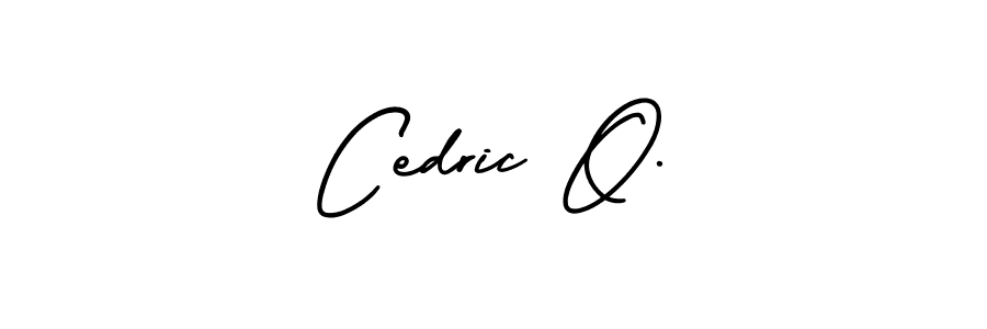 Design your own signature with our free online signature maker. With this signature software, you can create a handwritten (AmerikaSignatureDemo-Regular) signature for name Cedric O.. Cedric O. signature style 3 images and pictures png