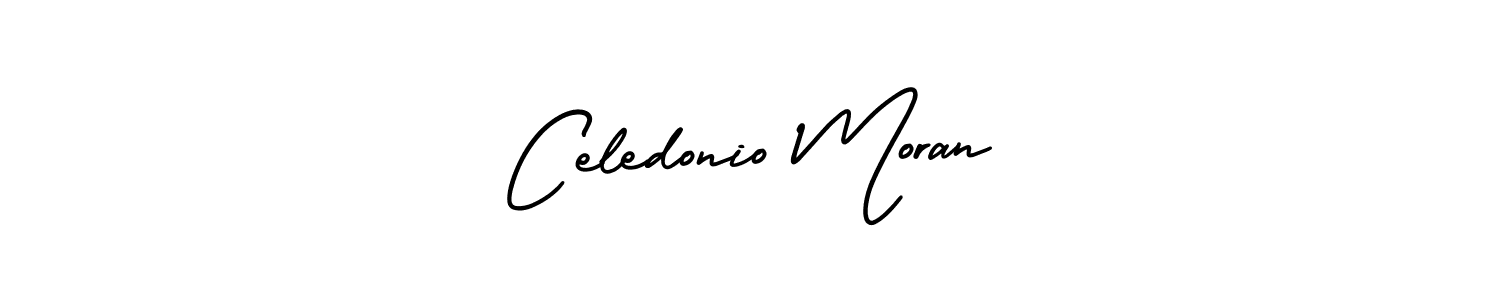 Also You can easily find your signature by using the search form. We will create Celedonio Moran name handwritten signature images for you free of cost using AmerikaSignatureDemo-Regular sign style. Celedonio Moran signature style 3 images and pictures png