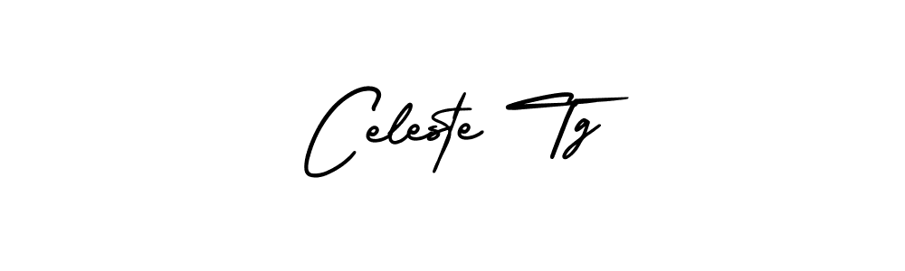 AmerikaSignatureDemo-Regular is a professional signature style that is perfect for those who want to add a touch of class to their signature. It is also a great choice for those who want to make their signature more unique. Get Celeste Tg name to fancy signature for free. Celeste Tg signature style 3 images and pictures png