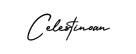 Achieve flawless digital penmanship with Celestinoan name in AmerikaSignatureDemo-Regular font. The perfect tool for creating online signatures. Celestinoan signature style 3 images and pictures png