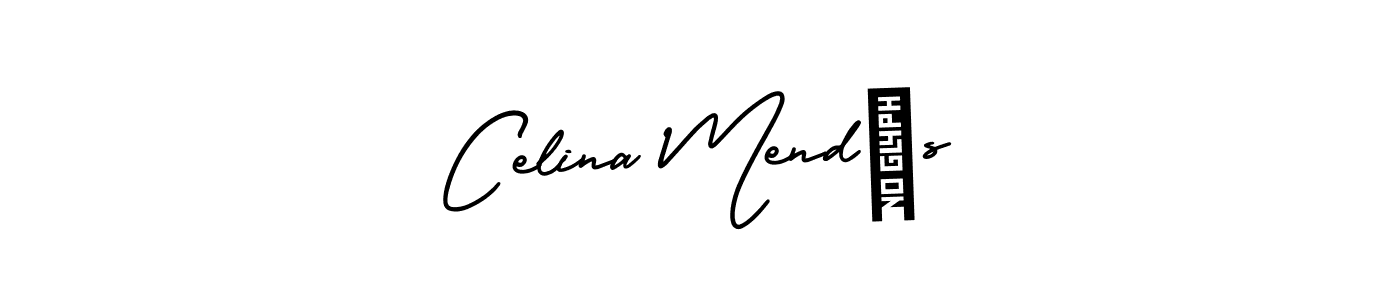 This is the best signature style for the Celina Mendès name. Also you like these signature font (AmerikaSignatureDemo-Regular). Mix name signature. Celina Mendès signature style 3 images and pictures png