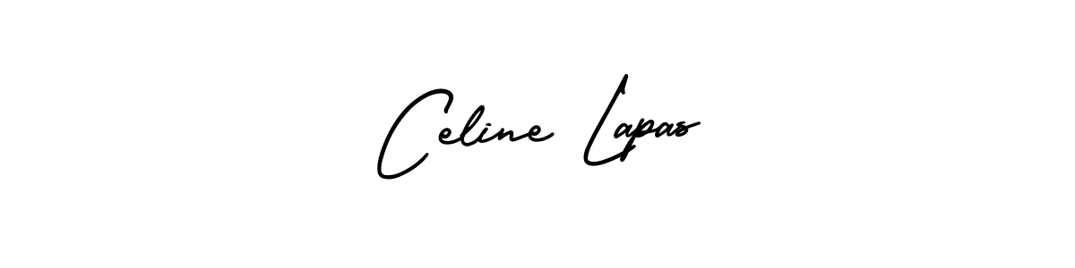 if you are searching for the best signature style for your name Celine Lapas. so please give up your signature search. here we have designed multiple signature styles  using AmerikaSignatureDemo-Regular. Celine Lapas signature style 3 images and pictures png