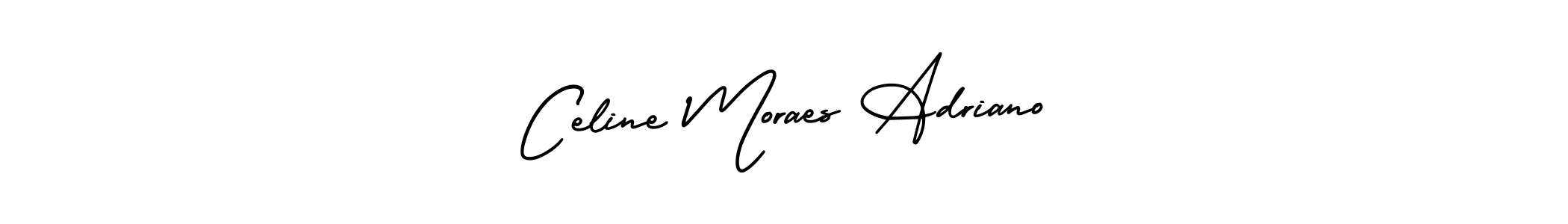 Best and Professional Signature Style for Celine Moraes Adriano. AmerikaSignatureDemo-Regular Best Signature Style Collection. Celine Moraes Adriano signature style 3 images and pictures png