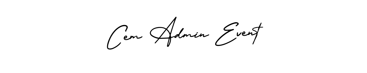 Also You can easily find your signature by using the search form. We will create Cem Admin Event name handwritten signature images for you free of cost using AmerikaSignatureDemo-Regular sign style. Cem Admin Event signature style 3 images and pictures png