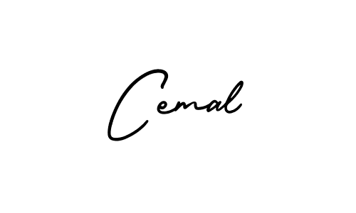 Make a beautiful signature design for name Cemal. With this signature (AmerikaSignatureDemo-Regular) style, you can create a handwritten signature for free. Cemal signature style 3 images and pictures png