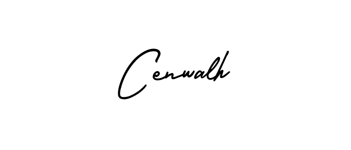 Make a beautiful signature design for name Cenwalh. With this signature (AmerikaSignatureDemo-Regular) style, you can create a handwritten signature for free. Cenwalh signature style 3 images and pictures png